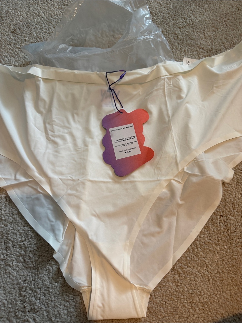 Yitty smooth reality highways brief 4X White NWT